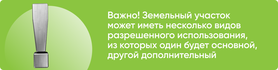 Вид разрешенного использования из предусмотренных зонированием территорий видов